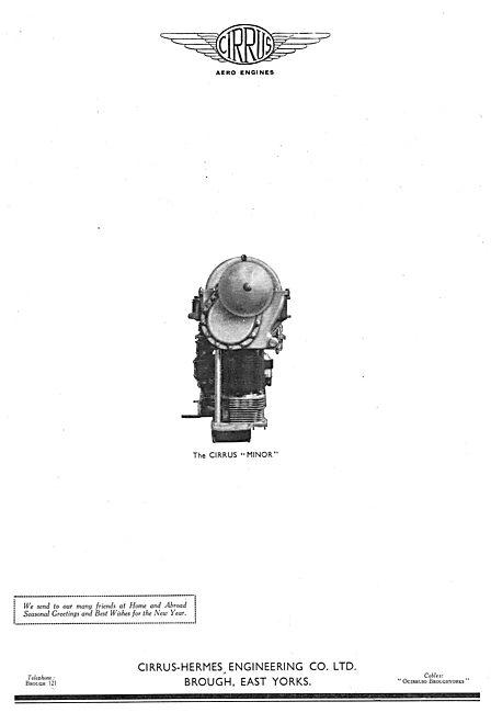 Cirrus Minor Aero Engine                                         