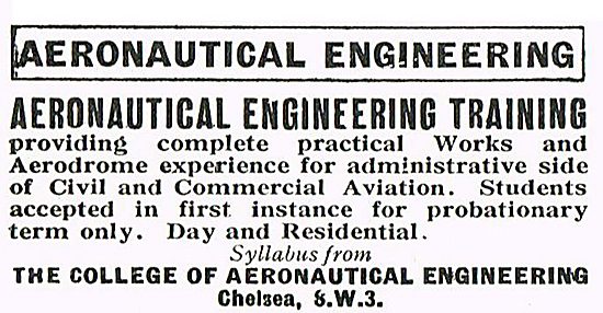 Aeronautical Engineering Training At CAI                         