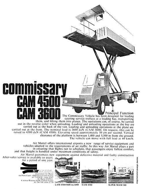 Air Marrel CAM 4500 Commissary Vehicle                           