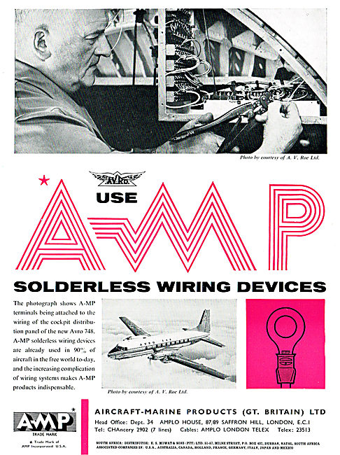 Aircraft-Marine Products: AMP Solderless Wiring Devices          