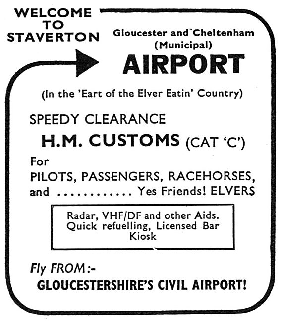 Gloucestershire Cheltenham Staverton Airport                     