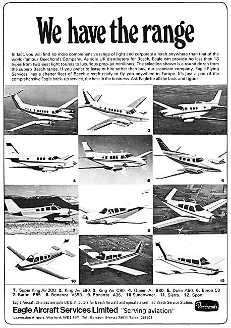 Eagle Aircraft Services Beechcraft                               