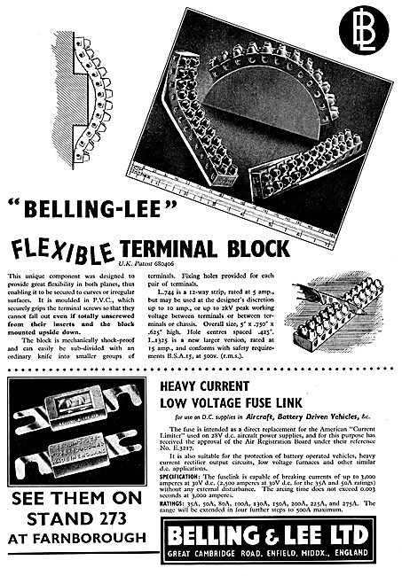 Belling & Lee Flexible Electrical Terminal Block - Fuse Links    