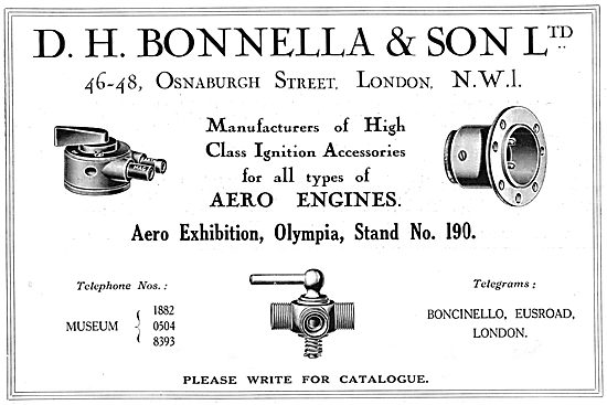D.H.Bonella Aircraft Ignition Fittings & Electrical Accessories  