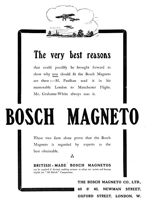 Bosch Magnetos                                                   