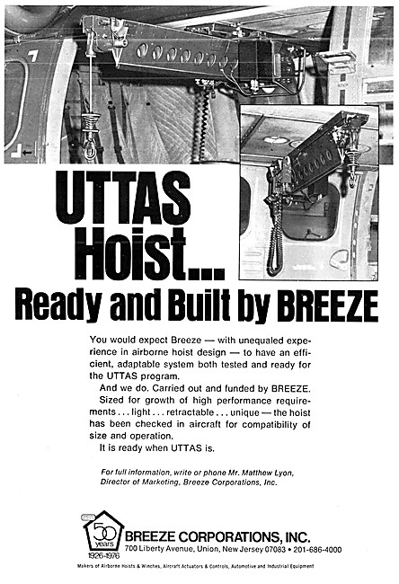 Breeze UTTAS Hoists                                              