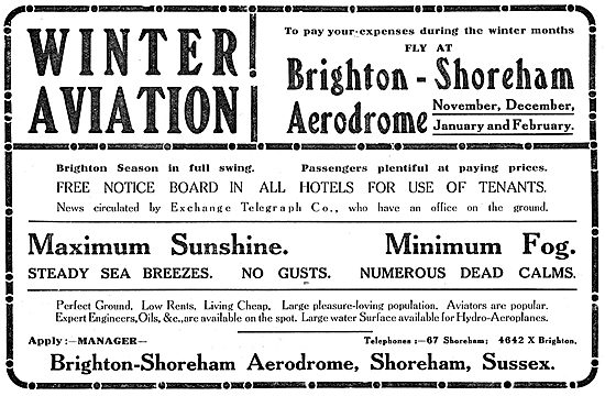 Winter Aviation - Brighton Shoreham Aerodrome                    