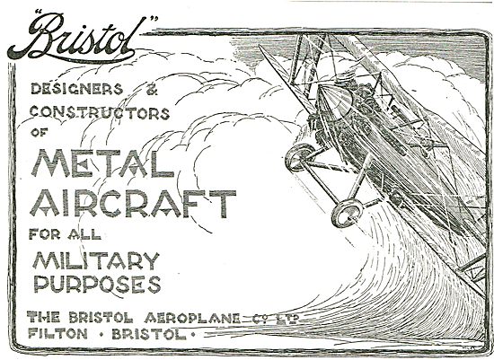 Bristol Metal Aircraft For All Military Purposes                 