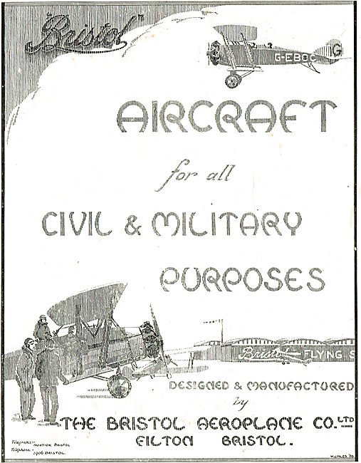 Bristol Aircraft For All Purposes                                