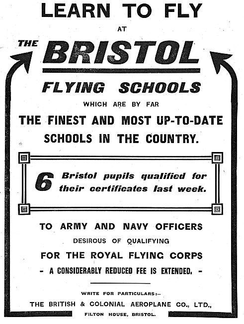 Bristol Flying Schools Are The Most Up-To-Date In The Country    