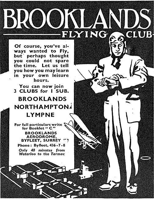 Brooklands School Of Flying - Learn To Fly At Your Leisure       