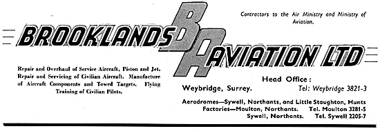 Brooklands Aviation 1960                                         