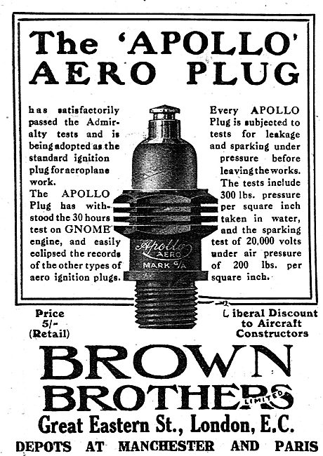 The Brown Brothers Apollo Aero Plug                              