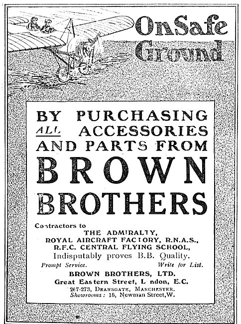 You're On Safe Ground Purchasing Accessories From Brown Brothers 