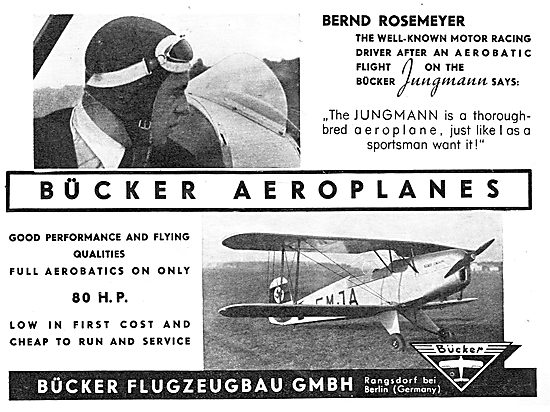 Bucker Jungmann: Bernd Rosemeyer                                 