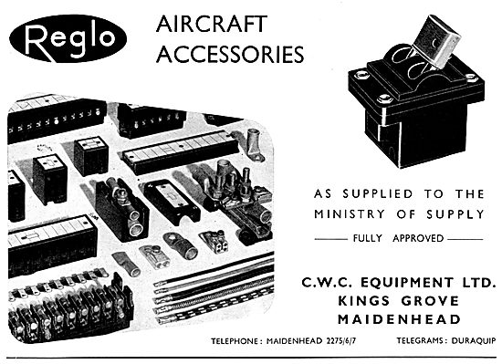 CWC Reglo Aircraft Electrical Accessories                        