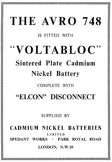 Cadmium Nickel VOLTABLOC Sintered Plate Cadmium Nickel Battery   