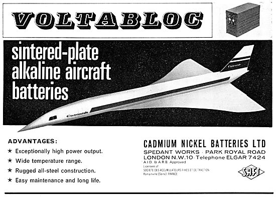 Cadmium Nickel Batteries Sintered Plate Alkaline Aircraft Battery