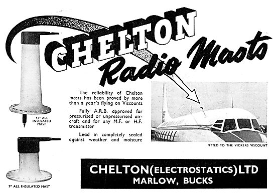Chelton Aircraft Radio Aerial Masts                              