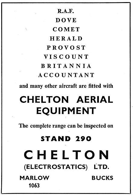 Chelton Aircraft Aerial Equipment                                