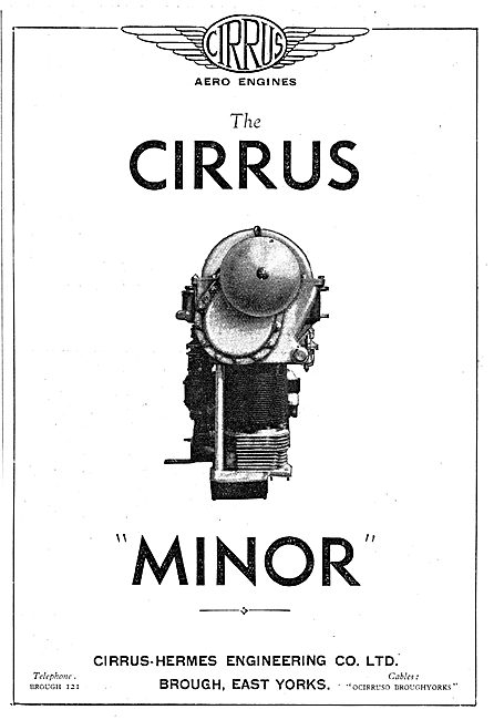 Cirrus Minor Aero Engine                                         