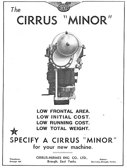 Cirrus Minor Aero Engine                                         