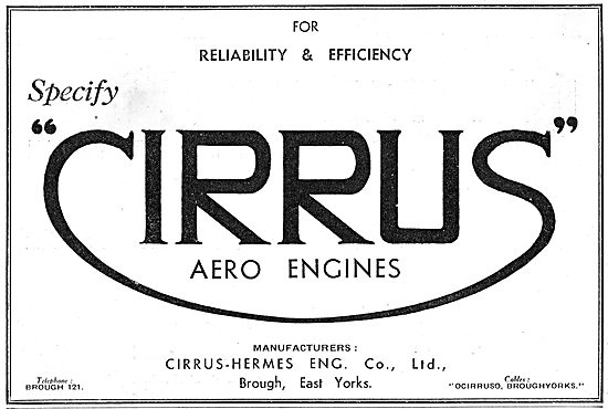 Cirrus Aero Engines                                              