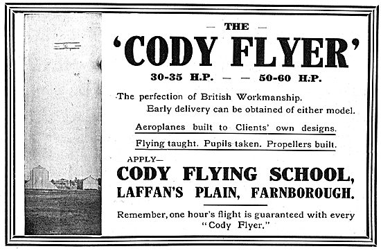 Learn On The Cody Flyer - The Perfection Of British Workmanship  