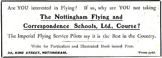 The Nottingham Flying And Correspondence Schools Ltd             