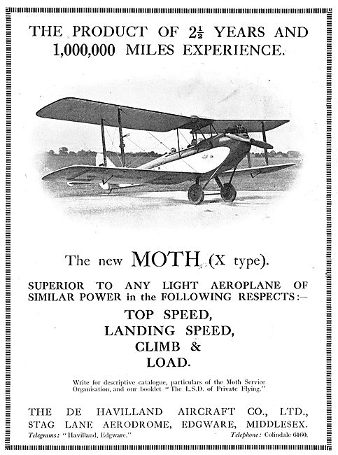 De Havilland Moth (X Type)                                       