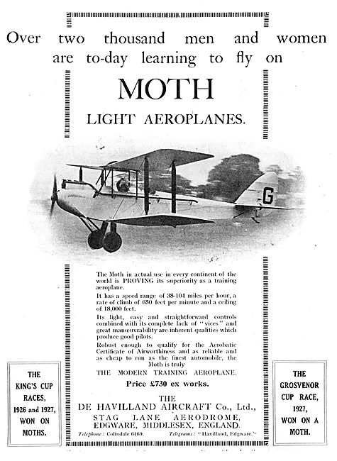 De Havilland Moth                                                