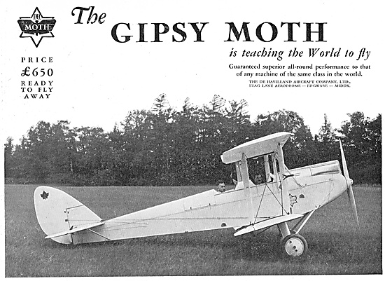 De Havilland Moth - £650 Ready To Fly Away.                      