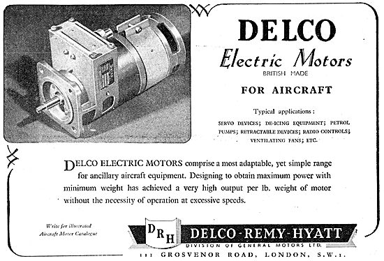 Delco Remy Electric Motors                                       