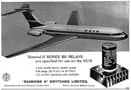 Diamond H - Aircraft Electrical Equipment. BS Relays             