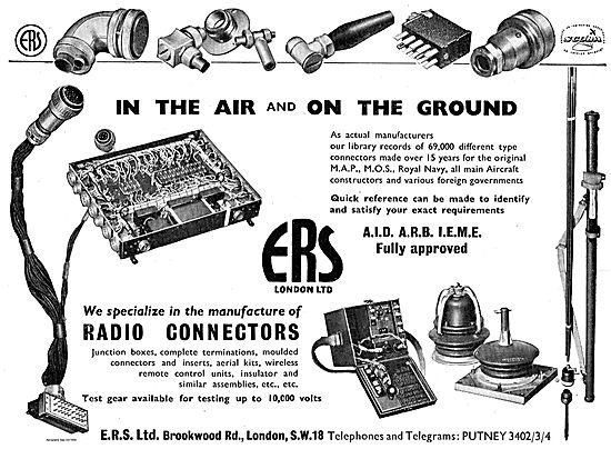 ERS A.I.D ,A.R.B , I.E.M.E Approved Radio Connectors & Junctions 