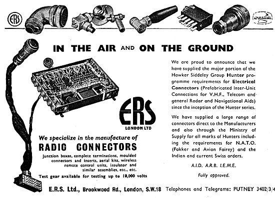 ERS Radio Connectors & Accessories                               
