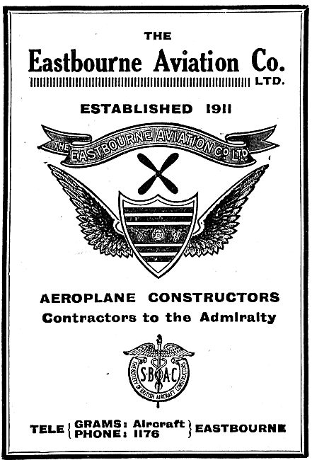Eastbourne Aviation Co. Aeroplane Constructors                   