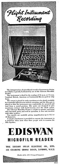 Edison Swan - Ediswan Microfilm Reader                           