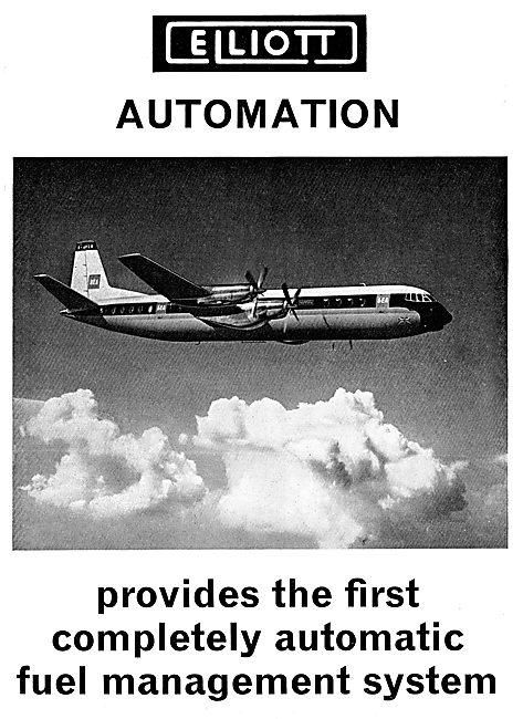 Elliott Brothers Automatic Aircraft Fuel Management System. VC8  