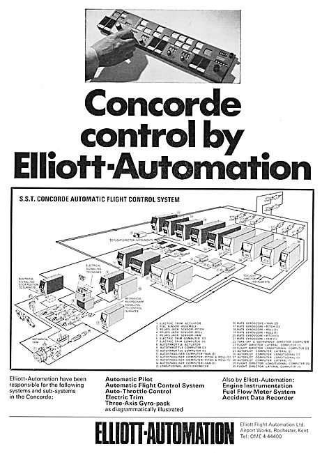 Elliott-Automation Flight Control System                         