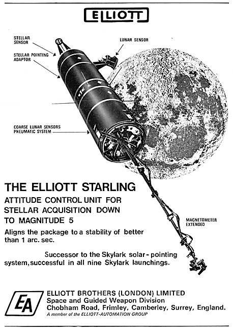 Elliott Starling Stellar Acquisition System 1967                 