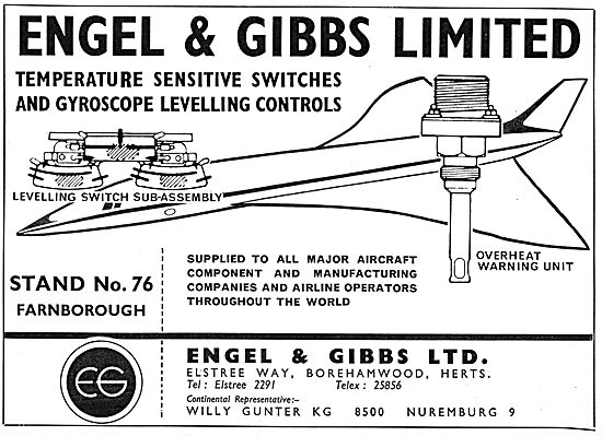 Engel & Gibbs Switches & Controls For Aircraft                   