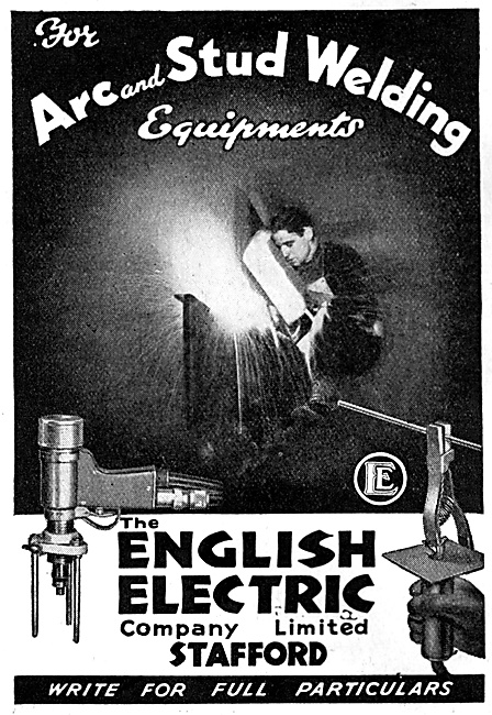 English Electric Arc & Stud Welding Equipment                    