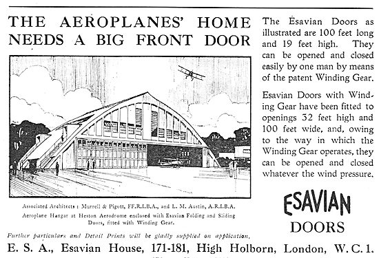 The Aeroplane's Home Needs A Big Front Door!                     