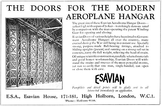 Esavian Hangar Doors 1931                                        