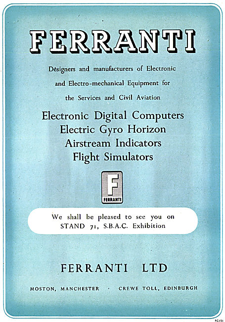 Ferranti Computers & Flight Instruments                          