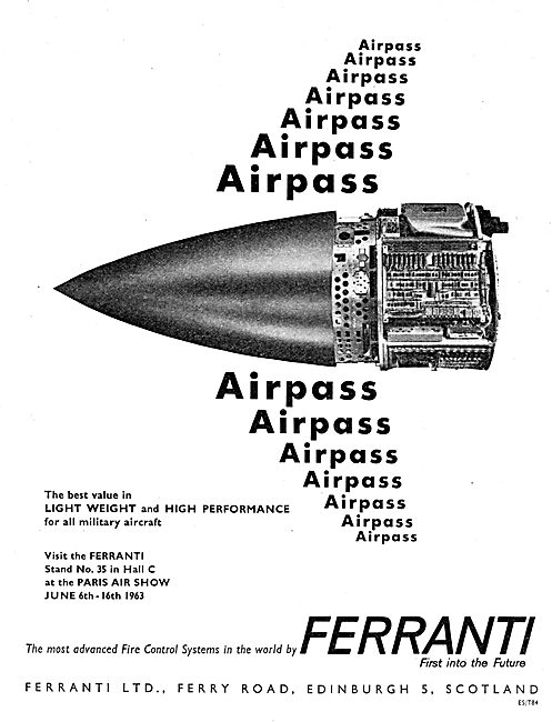 Ferranti AIRPASS  Military Fire Control Systems                  