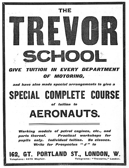 The Trevor School Special Complete Course For Aeronauts          