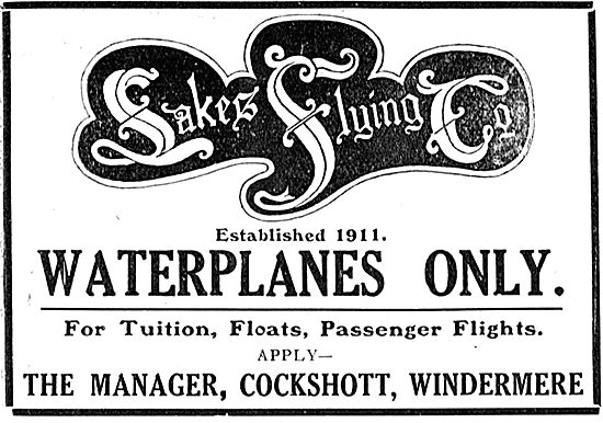 Lakes Flying Co Cockshott Windermere - Tuition & Passenger Flight