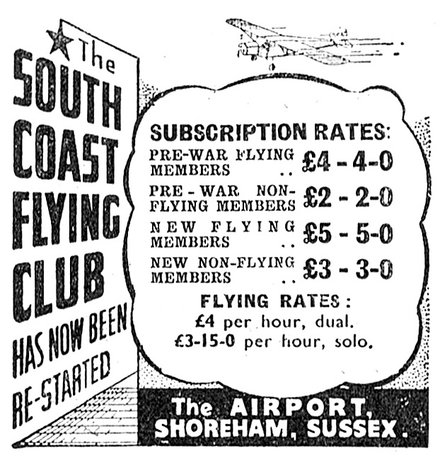 The South Coast Flying Club Shoreham                             